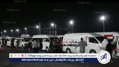 حشود كبيرة من أهالى الفيوم إلى معبر رفح.. مؤكدين ندعم قرارات القيادة السياسية والرئيس السيسى 