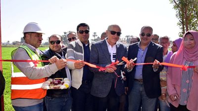 محافظ الأقصر يفتتح محطة صرف صحي نجع البنى الجديد ضمن مشروع استكمال الصرف الصحي