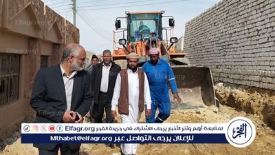 حملة مكبرة لتنظيف شوارع سيوة استعدادا لرصفها