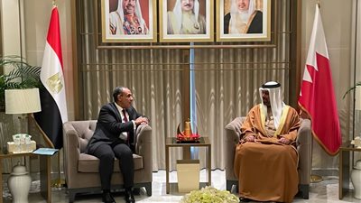 وزير الخارجية والهجرة يلتقي وزير المالية والاقتصاد الوطني البحريني