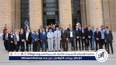 جامعة أسيوط تنظم زيارة لطلاب كلية الحقوق لمحاكم القاهرة 