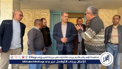 رئيس مياه الفيوم يتفقد مراكز الصيانة بمركز سنورس لمتابعة جهود فرق العمل