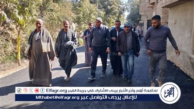 محافظ أسيوط: رصف الشوارع بمنطقة كوبري العمدة بمدينة البداري