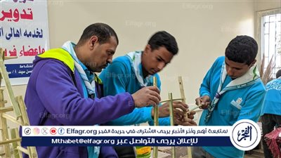 شباب ورياضة أسيوط تنظم مشروعًا مجتمعيًا لإعادة تدوير المخلفات الزراعية من النخيل