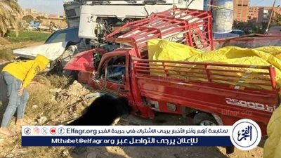 مصرع 9 أشخاص في حادث تصادم مروع بالمنيا