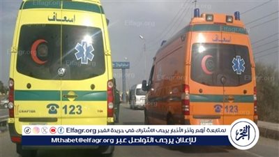 حادثا تصادم وانقلاب بالفيوم يسفران عن مصرع شخص وإصابة 6 آخرين