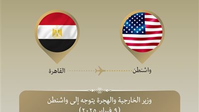 عاجل.. وزير الخارجية يتوجه إلى الولايات المتحدة الأمريكية 