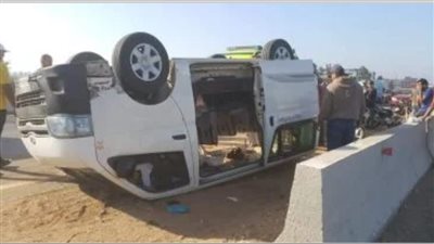 عرض سائق تريلا تسبب في مصرع وإصابة 10 أشخاص بالسلام على الطب الشرعي