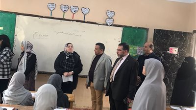 البسيوني يبدأ جولاته الميدانية لمتابعة انتظام العملية التعليمية بإدارة شرق المنصورة