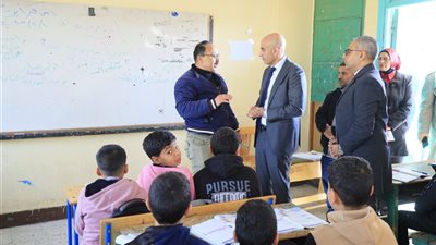 وزير التعليم يتفقد مدارس محافظة الفيوم بشكل مفاجيء