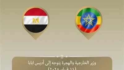 وزير الخارجية والهجرة يتوجه إلى أديس أبابا