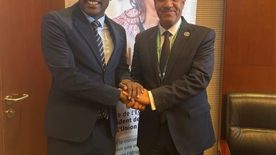 وزير الخارجية والهجرة يلتقي نظيره القمري لبحث التعاون بين البلدين 