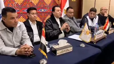 مصطفى كامل خلال اجتماعه بنقباء فروع مصر: أنا جاهز للتجنيد