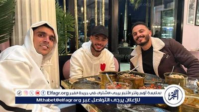 قبل القمة.. بن شرقي يظهر مع دونجا تحت شعار الأهلي والزمالك يد واحدة 