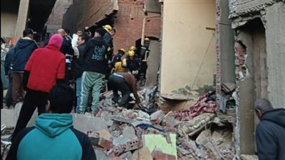 10 جثث و3 مصابين..معاينة انهيار عقار في كرداسة: انفجار أسطوانة بوتجاز 