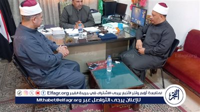 وكيل أوقاف الفيوم يبحث مع مديري إدارتي مركز جنوب وإطسا شرق سبل تعزيز الانضباط الإداري والدعوي 