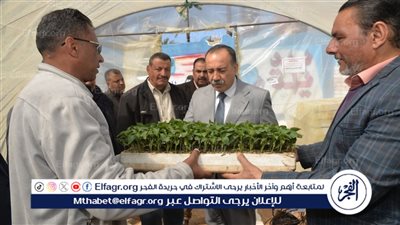 محافظ أسيوط يفتتح الصوب الزراعية بمشتل مدرسة ساحل سليم الإبتدائية المشتركة 
