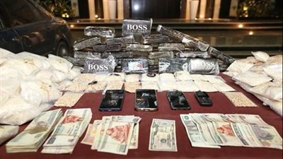 إحباط محاولة تشكيل عصابي تهريب مخدرات قيمتها 850 مليون جنيه