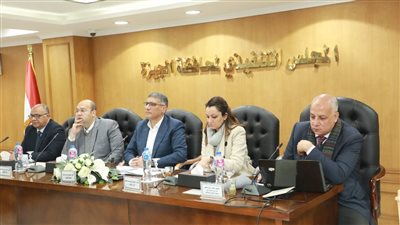 محافظ الجيزة يعقد اجتماعًا بمجلس إدارة المناطق الصناعية بعرب ابو ساعد بالصف وجرزا بالعياط