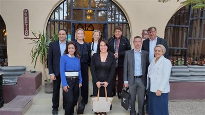 وفد قناصل الدول الاسكندنافيه يشيد بمستوى البنية التحتية بالأقصر