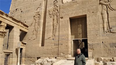 رئيس الطائفة الإنجيلية يختتم جولته الرعوية بمحافظة أسوان بزيارة أهم المعالم التاريخية ويشيد بعظمة مصر وحضارتها