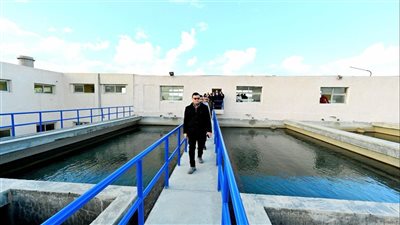 وزير الإسكان يتفقد أعمال التطوير بمنطقة الشاطىء وأعمال التشغيل بمدينة دمياط الجديدة