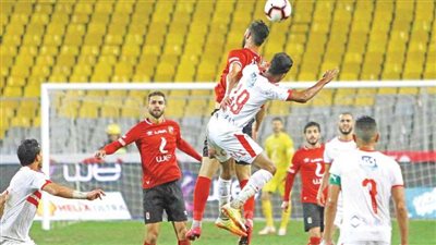 الأهلى والزمالك فى قمة نارية بالدوري المصري الليلة