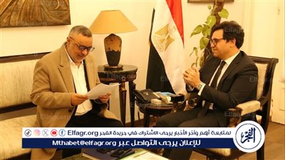وزير الثقافة يلتقي المشرف على الإدارة المركزية للرقابة على المصنفات الفنية في أول أيام عمله
