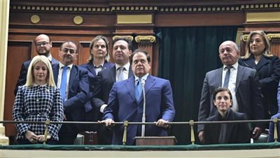 رئيسة نواب جمهورية قبرص تحضر الجلسة العامة لمجلس النواب