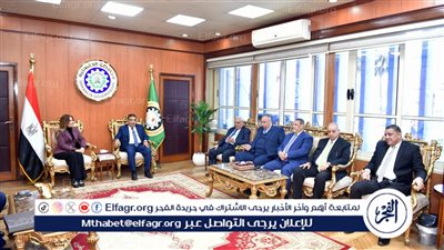 محافظ الدقهلية يستقبل وفد البنك الزراعي المصري ويشيد بدوره المجتمعي