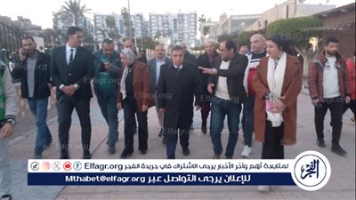 محافظ الدقهلية يتفقد تجهيز موقع انطلاق معرض منتجات المنطقة الصناعية وملعب استاد المنصورة