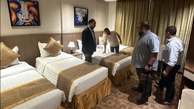 انتهاء إجراءات معاينة أماكن إقامة حجاج السياحة المصريين بالسعودية