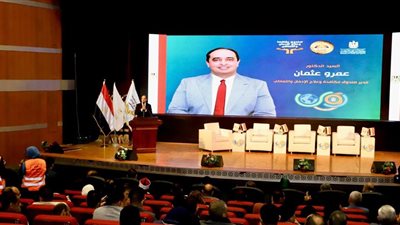 وزير الرياضة ومحافظ بورسعيد في 