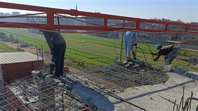 محافظ الدقهلية يتابع إزالة تعديات على 400 متر بأجا