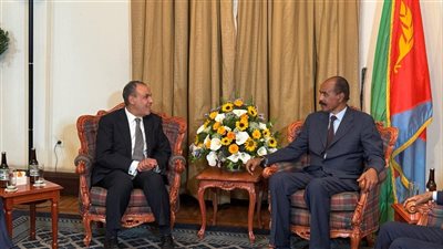 ‎وزير الخارجية والهجرة ينقل رسالة شفهية من السيسي إلى رئيس إريتريا