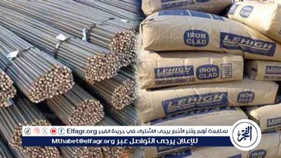 أسعار الحديد تقفز في الأسواق المصرية مع استقرار أسعار الأسمنت اليوم الإثنين 3 مارس 2025