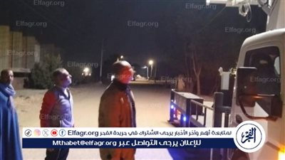 إزالة اشغالات وتعديات الباعة الجائلين على حرم الطرق بمركز صدفا بأسيوط 