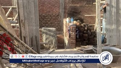 رئيس مركز صدفا باسيوط ينفذ إزالة فورية لـ3 حالات مخالفة بناء 