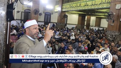وكيل وزارة الأوقاف بالفيوم يلقي خاطرة دعوية عن 