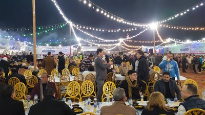 مائدة وطن واحد.. إفطار 10 ألاف صائم بشبرا الخيمة