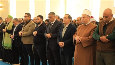محافظ الجيزة يفتتح مسجد آل منصور بمدينة أكتوبر الجديدة