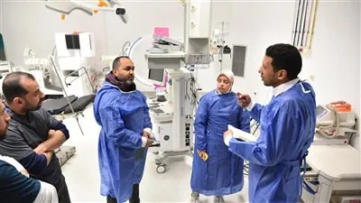 الصحة: فريق الحوكمة والمراجعة الداخلية يتفقد مستشفى العريش العام 