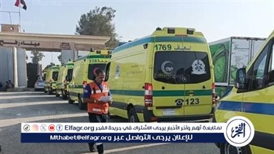 معبر رفح يستقبل الدفعة الـ36 من مصابي غزة (فيديو)