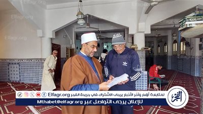 وكيل وزارة الأوقاف بالإسكندرية في جولة تفقدية لمساجد وزوايا الرمل
