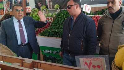 محافظ الدقهلية يتفقد احد منافذ بيع السلع بالمنصورة لمتابعة جودة المعروضات والأسعار