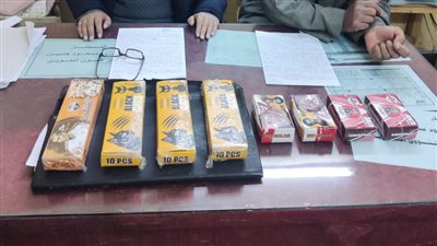 ضبط 16،615 عبوة ألعاب نارية ممنوعة في حملة مكثفة بمحافظة قنا