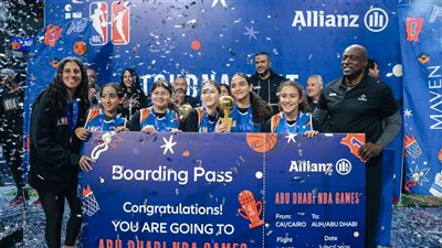 بطل الدوري الأمريكي يحضر نهائيات دوري Jr. NBA في مصر وتتويج أبطال النسخة الثانية