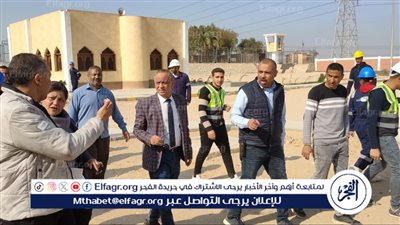 رئيس مياه أسيوط يتفقد سير العمل بمحطة معالجة قرية المشايعة بمركز الغنايم