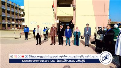 جولة ميدانية لمدير تعليم الفيوم بمدارس إطسا وغرب الفيوم التعليمية