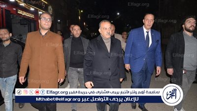محافظ أسيوط يتفقد شوارع منطقة المجاهدين بحي غرب
